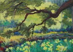 Under the oak tree